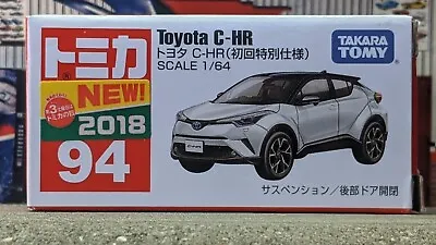 Tomica #94 Toyota C-hr 1/64 Scale [limited] New In Box [wyl] Usa Stock!! • $15.99