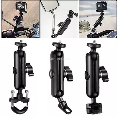 Bike Motorcycle Camera Bracket Mount Holder For 8/7/6/5/4/3+ With 360 Swivel • $18.82