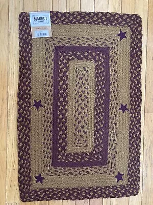 Market Street Premium Jute Braided Rug 20”x30” • $14.99