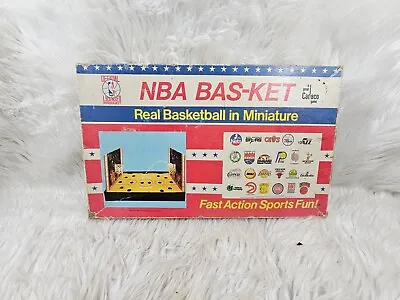 Vintage 1980 NBA Bas-ket Cadaco Board Game Real Basketball In Miniature  • $33.73