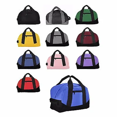 DALIX 12  Small Duffle Bag Gym Mini Travel Overnight Bag Black Gray Blue Red • $7.96