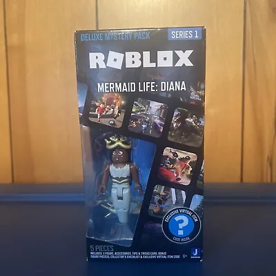 ROBLOX Deluxe Mystery Pack Series 1 Mermaid Life DIANA Exclusive Virtual Item A8 • $19.99