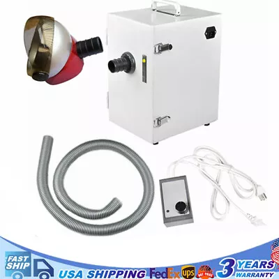 Dental Lab Digital Singlerow Dust Collector Vacuum Cleaner Suction Base Portable • $19