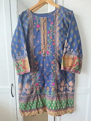 £19.99 • Buy Pakistani/Indian/designer 3pcs Suit/ Size L