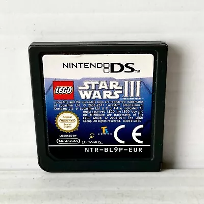 Lego Star Wars III: The Clone Wars - Nintendo DS - Tested & Working • $7.88