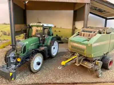 Fendt 818 Row Crops And Fendt Baler Conversion Set 1:32 Scale Farm Model TRAKTOR • £99.95