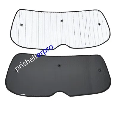 Fit For Honda C-RV 23-24 Rear Windshield Black Silver Privacy Camp Sunshade • $19.99