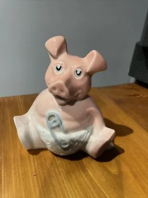 Baby Woody NatWest Pig  With  Original Stopper Wade England Vintage Piggy Bank • £10