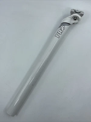 $44.99 • Buy Shimano PRO Vibe 7S Gloss White Alloy Seatpost 27.2mm X 350mm NEW WITHOUT BOX
