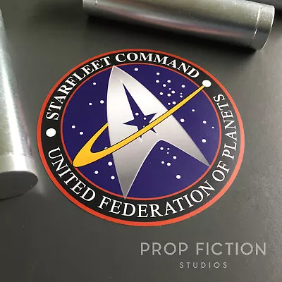 £5.65 • Buy Cosplay Prop Federation / Starfleet Command Case Sticker / Starship Set Decal
