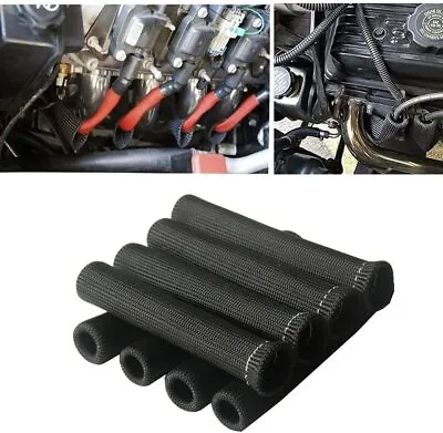 Spark Plug Wire Boots Heat Shield Protector Sleeve 2500 Degree Heat Cover Wrap • $18