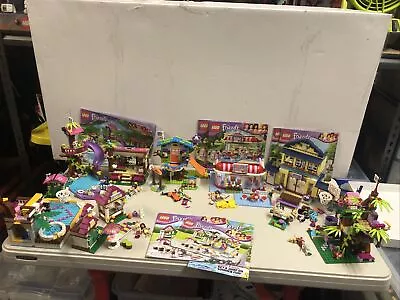 6 Bulk Lego Friends Sets - 41008 - 41005 - 3061- 41059 - 41335 - 41308 • $165