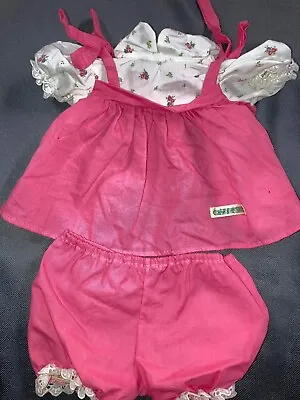 Cabbage Patch Kids Vintage Jesmar Pink Top & Bottoms • $180