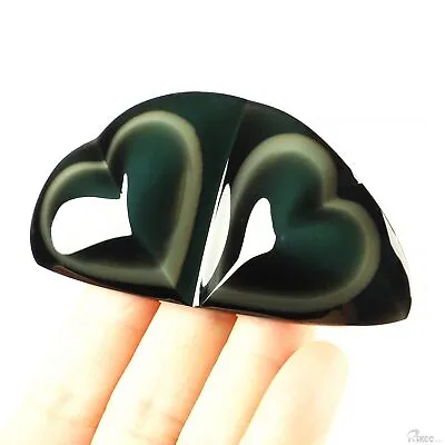 3.3  Rainbow Obsidian Hand Carved Crystal Geometric Solid Sculpture Healing • £105.20