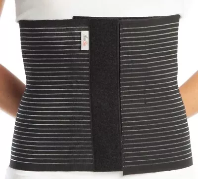 Postpartum Postnatal Abdominal Support Belly Belt After Pregnancy Black Wrap • £8.90