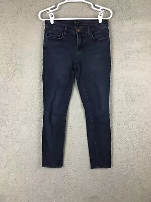 J Brand Atmosphere Womens Mid Rise Skinny Capri Stretch Blue Jeans Size 26 29x25 • $11.94