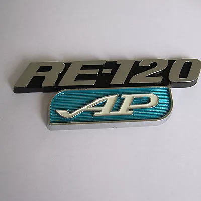 MAZDA Rx3 RE-120 AP Rear Badge NEW Re120 Savanna Anti Pollution • $32