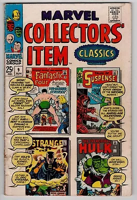 Marvel Collector’s Item Classics #9 (1967) FF Iron Man Dr. Strange Hulk • $9.75