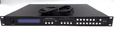 Shinybow 8x8 4K HDMI ARC AUX Audio Matrix Switcher • $279.99