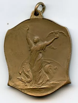  Victor Brenner Bronze Medical Medal Tuberculosis Congress Washington DC 1908 • $170