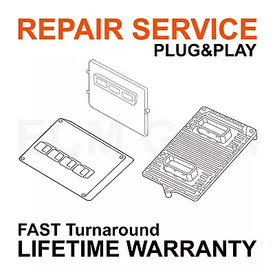 Jeep Mail-in REPAIR SERVICE Engine Computer ECM PCM ECU • $169.99