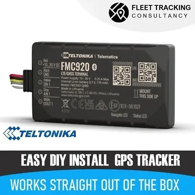 4G  - GPS Tracker Real Time Car Van Motorbike Caravan  Tracker Device • £54.96