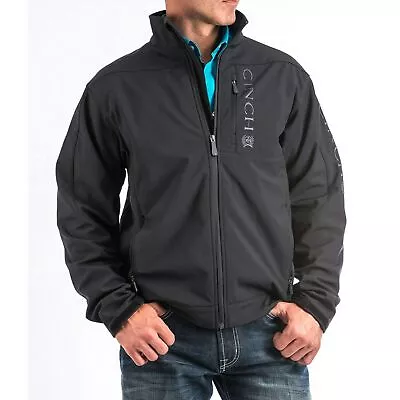 Cinch® Mens Black Solid Bonded Jacket MWJ1009000 • $88.97