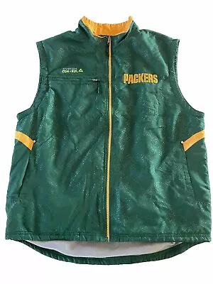 Green Bay Packers Vest XL Reebok On Field Mark Murphys? • $39.95