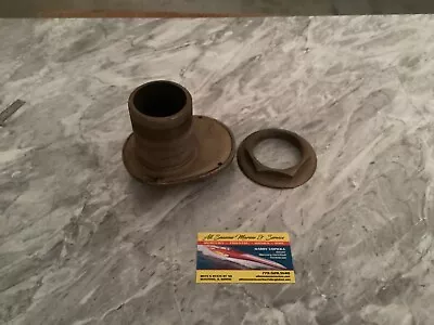 Marine Thru Hull 2.5 Brass Scoop Strainer Water Pickup • $50