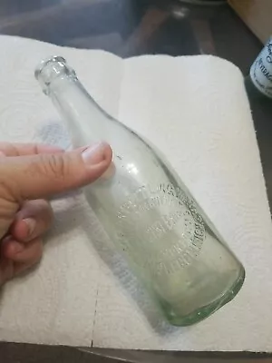 Muskegon Bottling Works Vintage Soda Slug Plate Bottle MI Michigan Drug Poison • $20