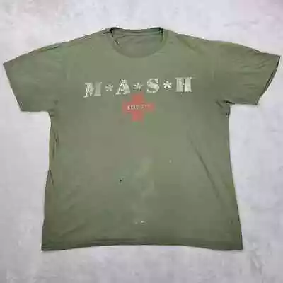 MASH Shirt Mens Large Crew Classic TV Show Army War Medics Veteran Comedy Adult • $25