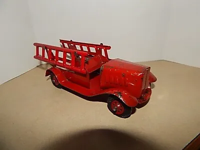 Marx Small Fire Truck W/ladders • $45