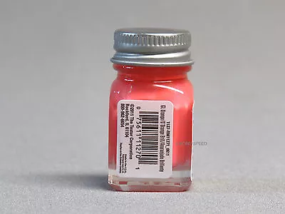 TESTORS PAINT GLOSSY ORANGE ENAMEL 1/4oz JAR 7.4ml Plastic Model Car TES1127 NEW • $7.24