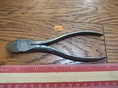 $9.99 • Buy Vintage Vacuum Grip 6  Diagonal Cutting Pliers No 86 Pre Snap On Wire Cut Tool