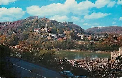 Harpers Ferry West Virginia~National Monument~Shenandoah River~1950 Postcard • $6