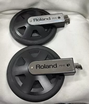 Pair Of Roland PD-8 Dual Trigger Pad (Drum Pad) • $89