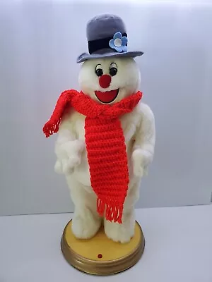 Gemmy Frosty The Snowman Animatronic For Parts Or As Is Tested-Does Not Work • $14.99