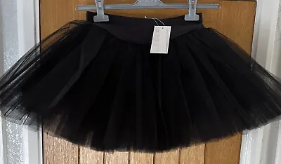 Brand New DANCE YOU BLACK TUTU WITH ATTACHED KNICKERS 24-27 Inch Waist RRP £48 • £20