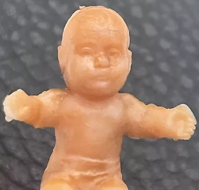 Vintage Dollhouse Rubber Baby Doll 1” • $0.99