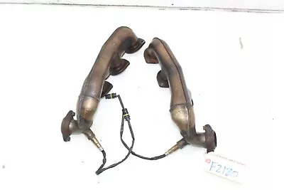 01-04 MERCEDES-BENZ SLK320 Left And Right Exhaust Manifold Header Pipe Set F2180 • $227.85