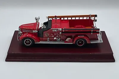 Franklin Mint 1948 Mack F.D Fire Engine Pumper #1 Firetruck 1:32 Diecast Model • $136.99