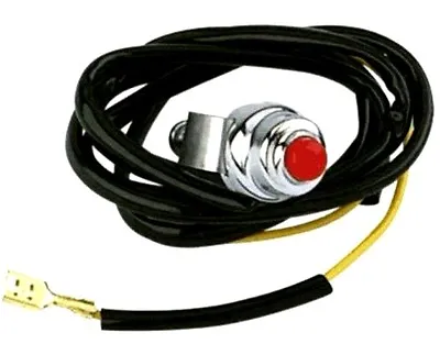 Push Button Engine Stop Kill Switch For Mini Bike Chopper Go Kart ATV Length 46  • $10.97