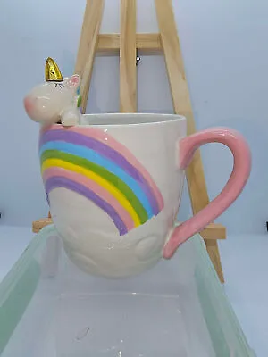 Rainbow Unicorn Coffee Mug • $8.50