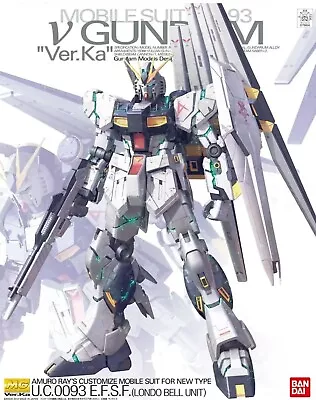 Bandai: Gundam Mg - Rx-93 Nu Gundam Ver. Ka • $75