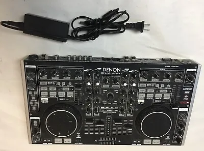 DENON DN-MC6000 4ch DJ Controller Mixer Traktor Virtual 4-Channel MC 6000 Tested • $498.50