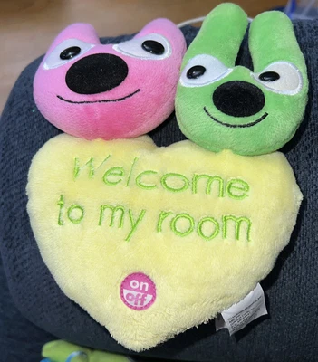 $9.99 • Buy Hallmark Hoops & Yoyo Plush Talking Door Hanger, Welcome To My Room