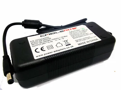 UK 24V 2A AC-DC Adapter Power Supply For Craft Robo CC 200-20 Cutter Plotter • £15.99