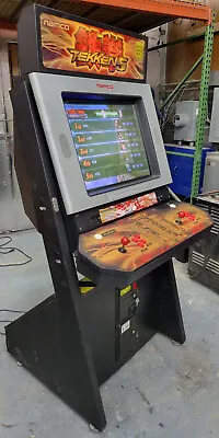 TEKKEN 5 Fighting Arcade Machine Stand Up Classic Video Game - WORKING! • $1900