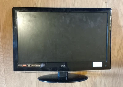 £14.99 • Buy LOGIK 22  L22LDVB21 HD 1080p LED TV With Built In DVD Player No Plugs No Remote 