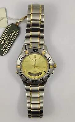 Casio Oceanus AD-513-9ASV New Old Stock Never Used New Battery Vintage • $593.21